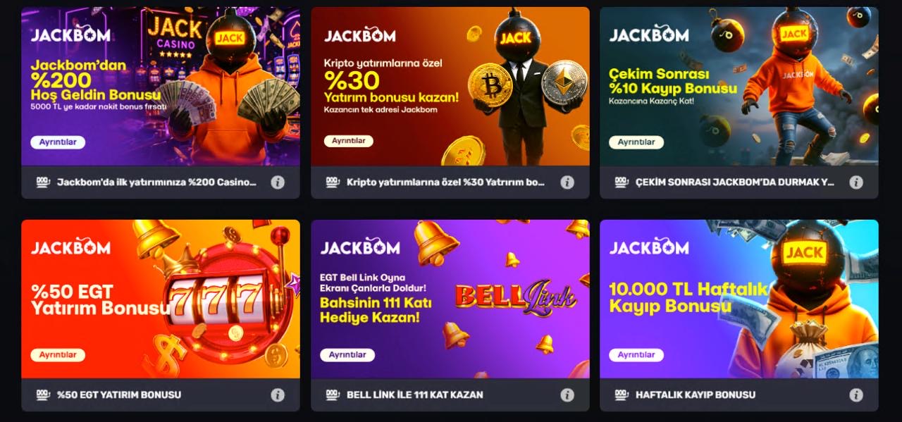 Jackbom Casino Dünyası